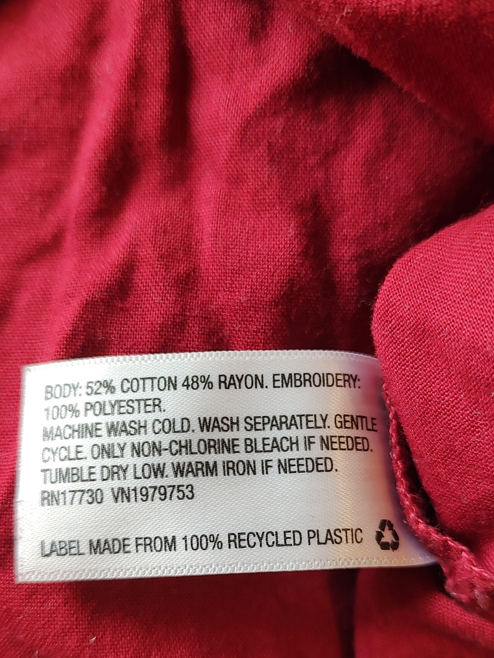 Universal Thread Ruffle Collar Button-Down Blouse - Picture 5 of 5